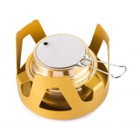 Overmont kempingový liehový varič - Zlatý
