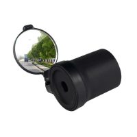 Navliekacie spätné zrkadlo na bicykel 360 ° - Čierne, 32-36 mm