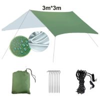 Ultra ľahká kempovacia plachta 3x3 m