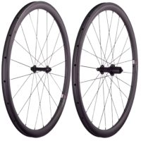 CSC Ultraľahký karbónový set kol 700C 38x25mm - Clincher - s dušou, R13