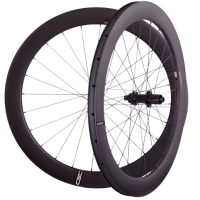 CSC Ultralehký karbonový set kol 700C 50x25 mm - Clincher - s dušou, 511/522