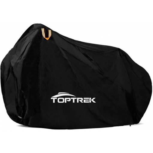 Foto - Toptrek vodotesná plachta na bicykel - Čierna