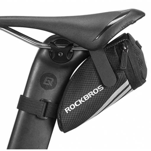 Foto - RockBros taška pod sedlo kolesa - S upevňovacím remeňom, 0.6 litra