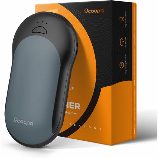 Foto - Powerbanka s ohrievačom rúk - Modrá, 10.000 mAh