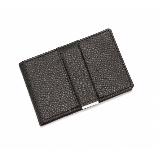 Foto - RFID peněženka s klipem - černá