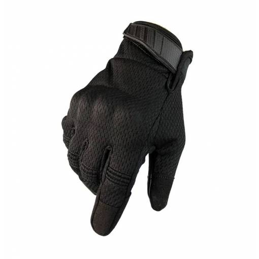 Foto - Pánske športové taktické rukavice - Čierne, veľkosť L