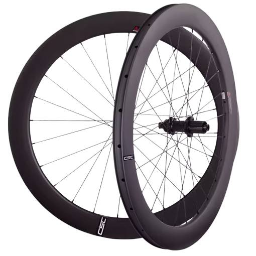 Foto - CSC Ultralehký karbonový set kol 700C 50x25 mm - Clincher - s dušou, 511/522